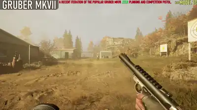 Responder firing a scarce rifle during a loud Objective hold