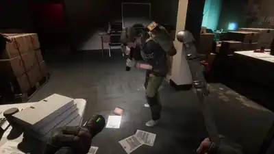 Prime zombie with red eyes absorbing multiple melee hits